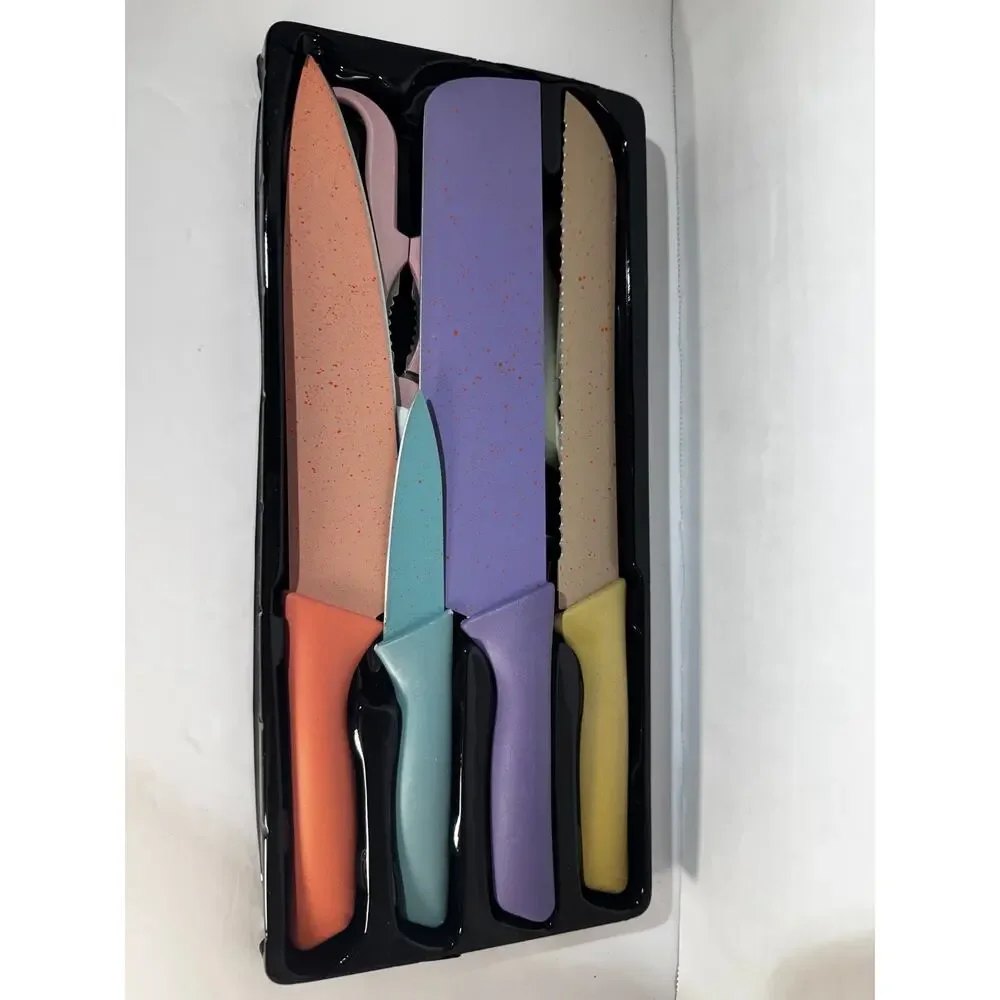 Evryealth Corrugated Kitchen Knives Set